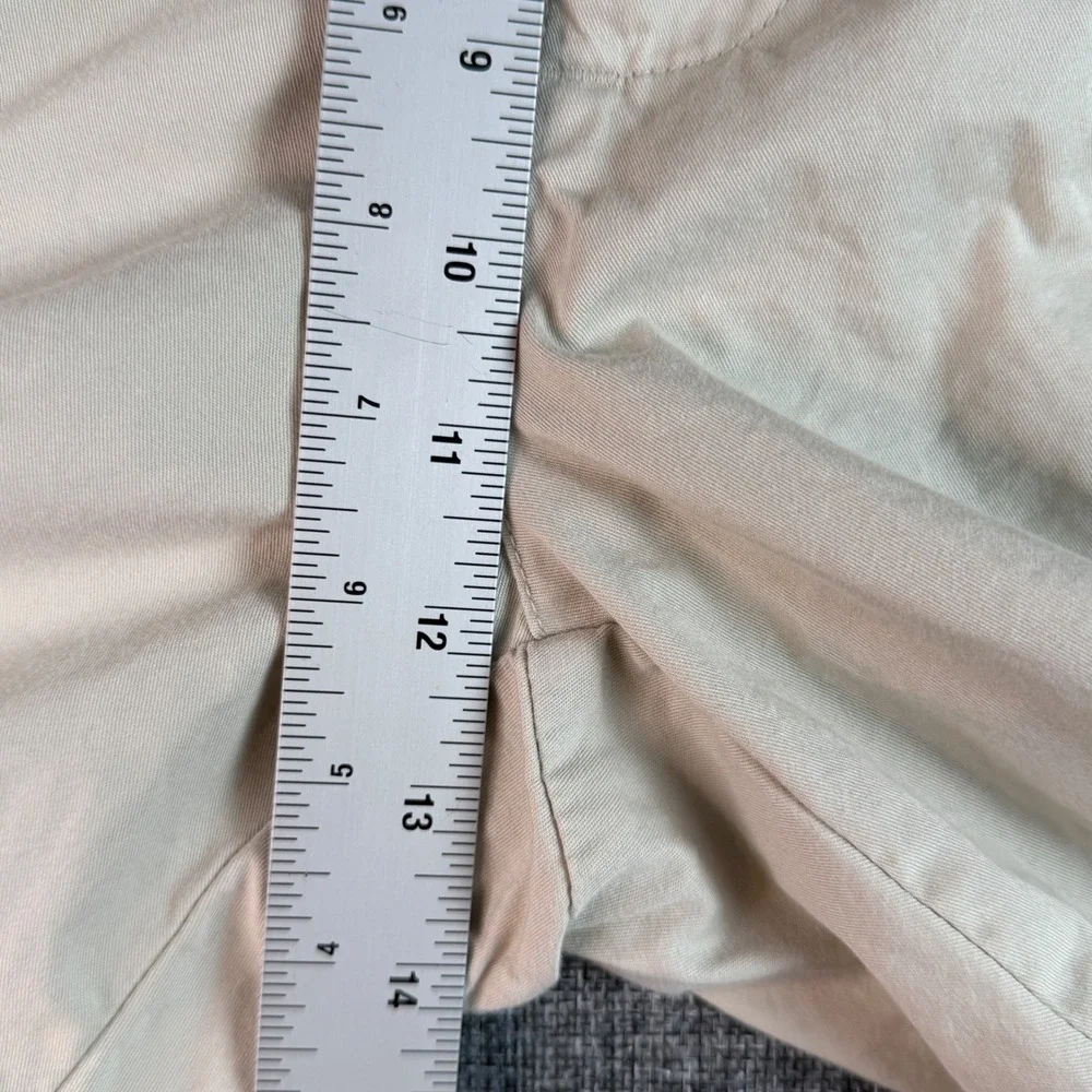 Vintage Mens Polo‎ Golf Pant | Measures 34x28 | Khaki Tan Pleated Cotton Chinos